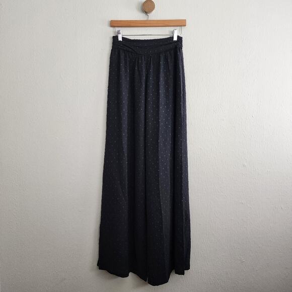 Rumor The Label Revolve Black Wide Leg Palazzo Pants Small NEW - Picture 2 of 12